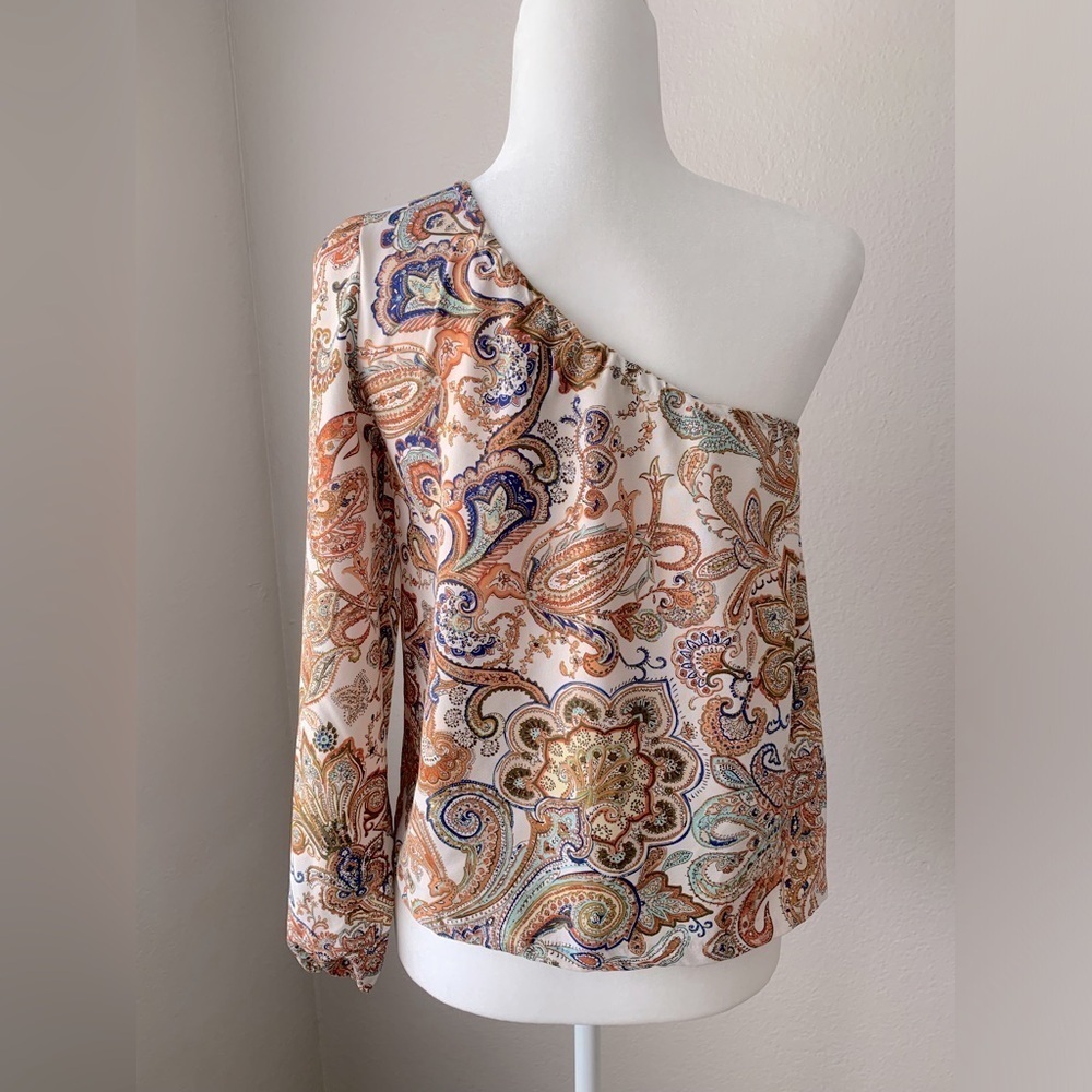 SHEIN Blouse Size Medium Multicolor - Picture 4 of 6